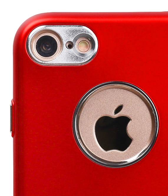 Design TPU Hoesje voor iPhone 7 Rood