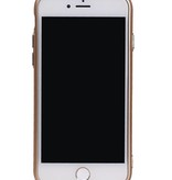 Caso di disegno TPU per iPhone 7 Gold
