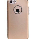 Design TPU Hoesje voor iPhone 7 Goud