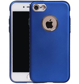 Case Design TPU pour iPhone 7 plus bleu