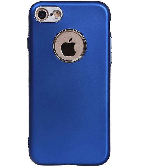Design TPU Hoesje voor iPhone 7 Plus Blauw