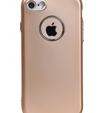 Case Design TPU pour iPhone d'or 7 plus