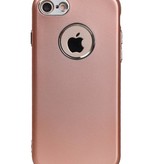 Case Design TPU pour iPhone 7 plus rose