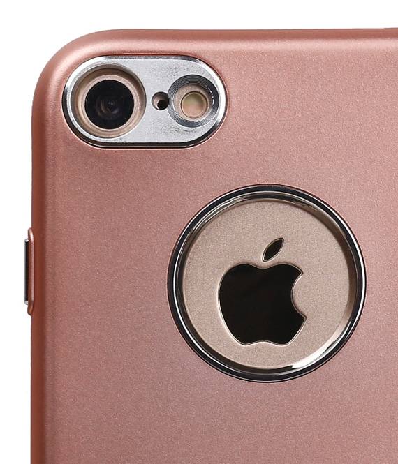 Diseño del caso de TPU para el iPhone 7 Plus Rosa