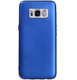 Case Design TPU pour Galaxy S8 Bleu