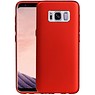 Case Design TPU pour Galaxy S8 Rouge