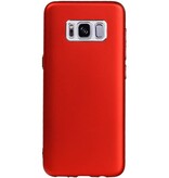 Case Design TPU pour Galaxy S8 Rouge