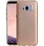 Design TPU Taske til Galaxy Guld S8