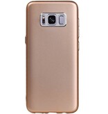 Design TPU Taske til Galaxy Guld S8