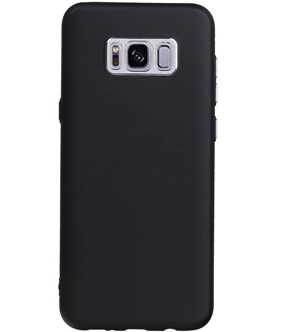 Case Design TPU pour Galaxy S8 Plus Noir