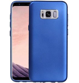 Case Design TPU pour Galaxy plus S8 Bleu