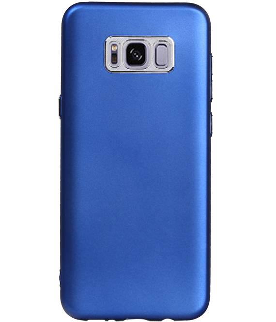 Design TPU Taske til Galaxy Plus S8 Blå