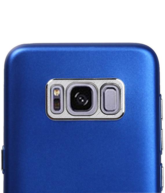 Case Design TPU pour Galaxy plus S8 Bleu