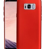 Design TPU Taske til Galaxy Plus S8 Rød