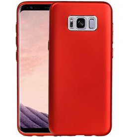 Case Design TPU pour Galaxy plus S8 Rouge