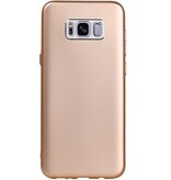 Entwurfs-TPU Fall für Galaxie S8 Plus Gold