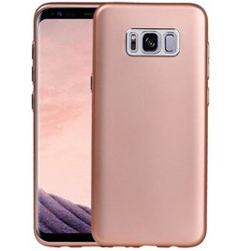 Diseño del caso de TPU para la galaxia S8 Plus Rosa