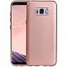 Case Design TPU pour Galaxy S8 plus rose