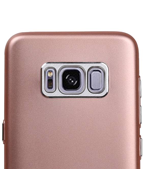 Diseño del caso de TPU para la galaxia S8 Plus Rosa