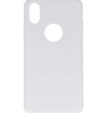 Caso de TPU de alta calidad para el iPhone X blanca