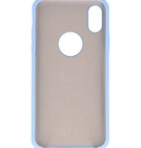 Premium TPU Case for iPhone X Light Blue