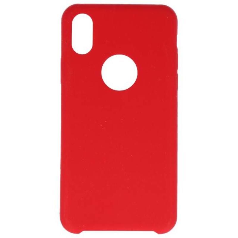 Premium TPU Hoesje voor iPhone X Rood