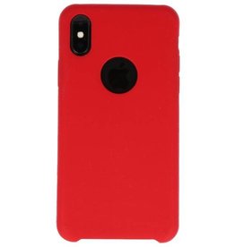 Caso de TPU de alta calidad para iPhone Rojo X