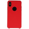 Etui en TPU pour iPhone haut de gamme Red X