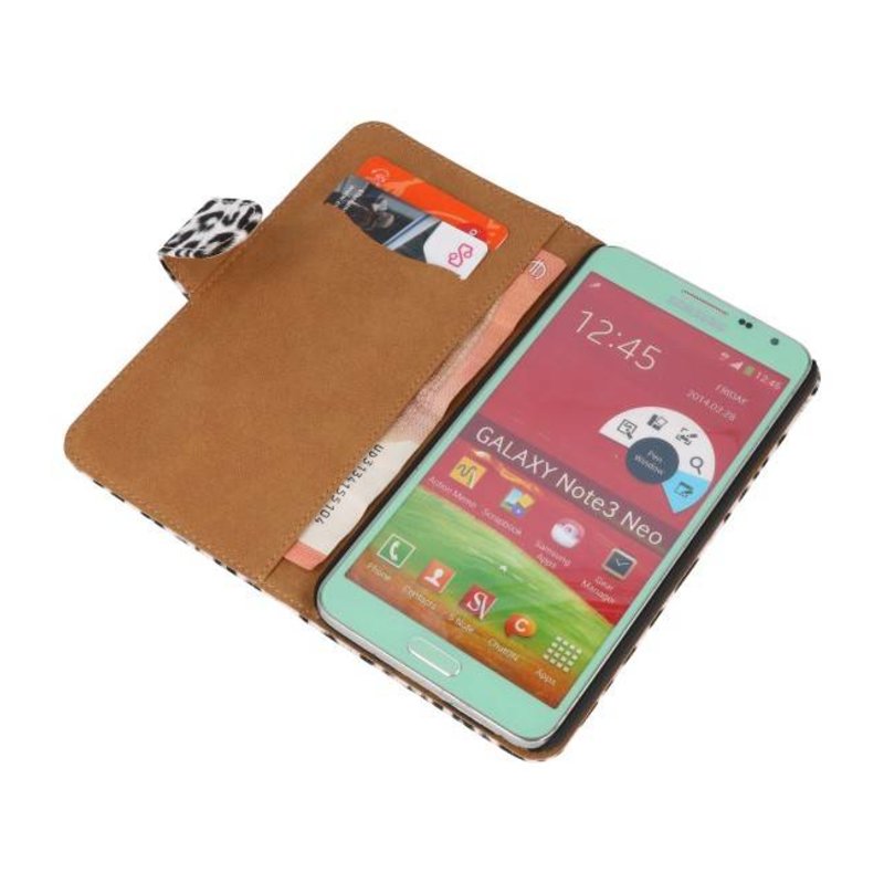 Chita Bookstyle Hoes voor Galaxy Note 3 Neo Wit