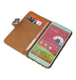 Chita Bookstyle Hoes voor Galaxy Note 3 Neo Bruin