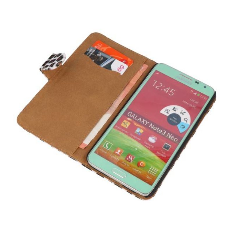 Chita Book Style Taske til Galaxy Note 3 Neo Brown