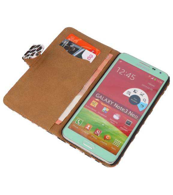 Chita Bookstyle Case for Galaxy Note 3 Neo Brown