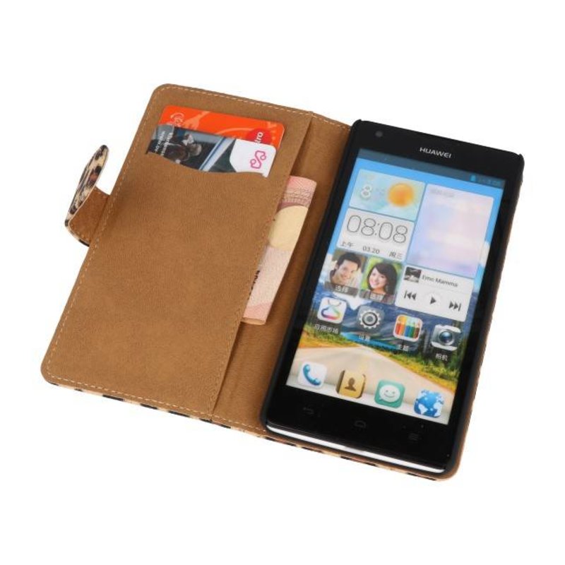 Chita-Buch-Art-Fall für Huawei Ascend G700 Chita