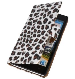 Chita Bookstyle Hoes voor Huawei Ascend G700 Bruin