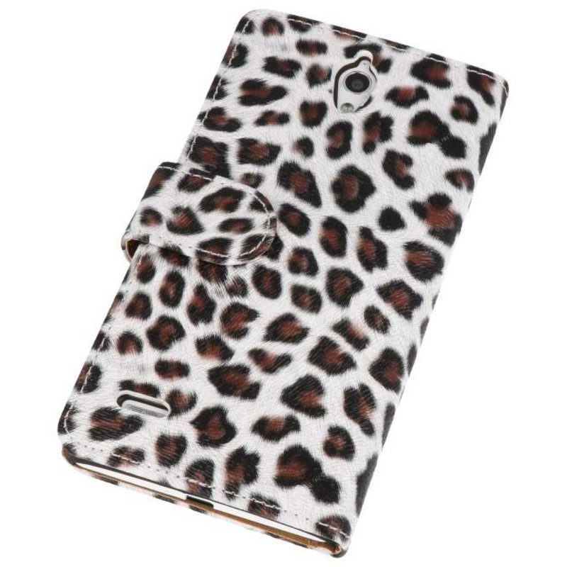 Chita libro Tipo de caja para Huawei Ascend G700 Brown