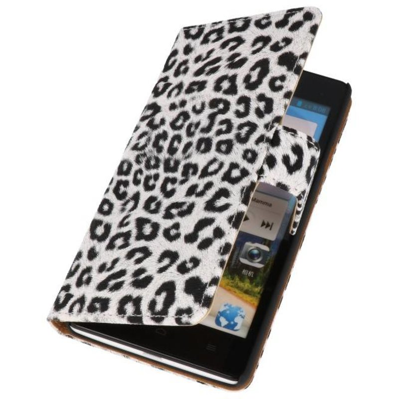 Chita Book Style Taske til Huawei Ascend G700 White