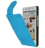 Teufel klassischer Schlag-Fall für Huawei Ascend P6 Turquoise