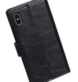 iPhone X Wallet case booktype wallet case Black