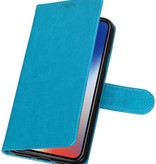 iPhone X Wallet case booktype wallet case Turquoise