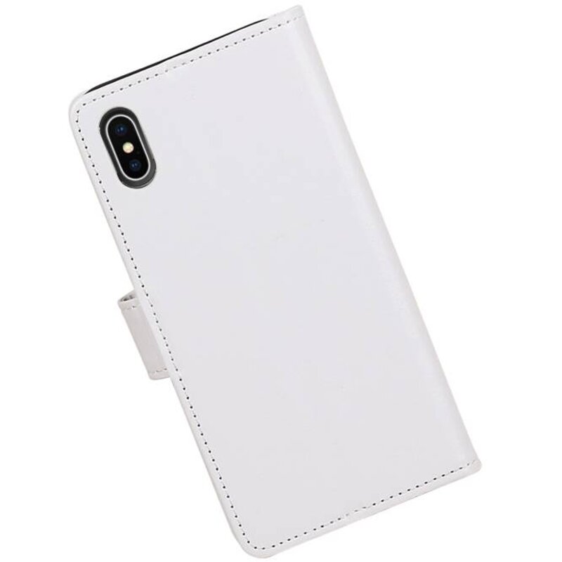 X iPhone Wallet Case booktype tegnebog sag Hvid