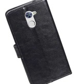 Huawei Y7 / Y7 Prime Wallet booktype wallet case Black