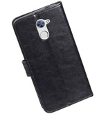 Huawei Y7 / Y7 Prime Wallet booktype Sort tegnebog sag