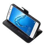 Huawei Y7 / Y7 Prime Wallet booktype Sort tegnebog sag