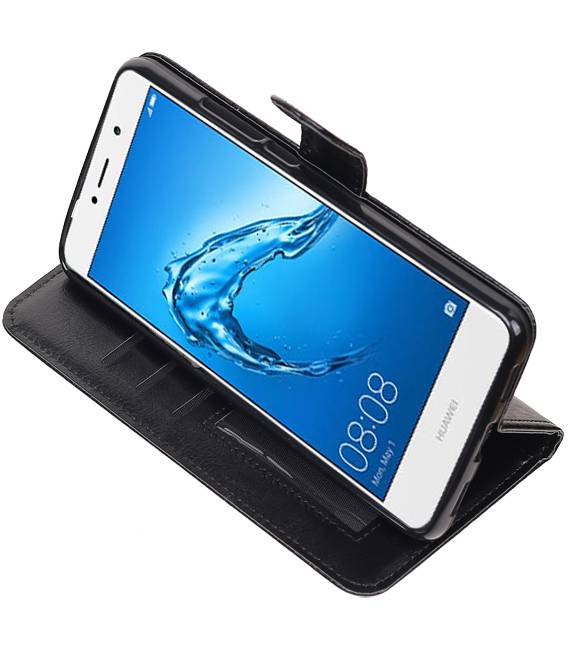 Huawei Y7 / Y7 Prime Wallet booktype wallet case Black