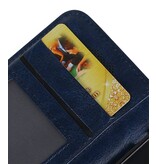 Huawei Y7 / Y7 primer Monedero billetera Booktype DarkBlue