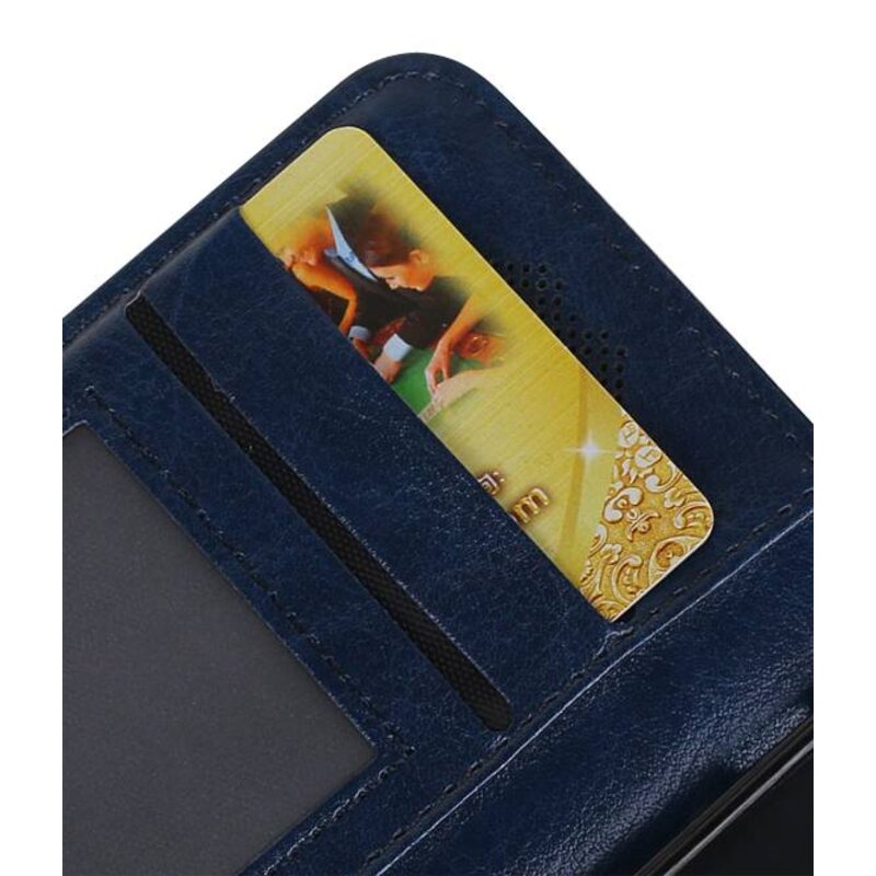 Huawei Y5 II Wallet Fall Booktype Portemonnaie Dunkel