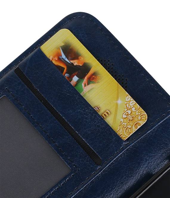 Huawei Y5 II Wallet Fall Booktype Portemonnaie Dunkel