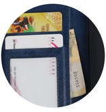 Huawei Y5 II Wallet Fall Booktype Portemonnaie Dunkel