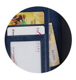 Huawei Y5 II Wallet Fall Booktype Portemonnaie Dunkel