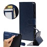 Huawei Y5 II Portemonnee hoesje booktype wallet Donkerblauw